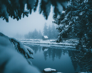 Winter in the Harz mountains