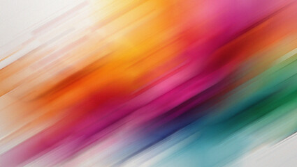 Diagonal streaks of orange pink teal and red abstract background color