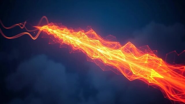 lightning in the dark