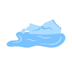 the iceberg is melting