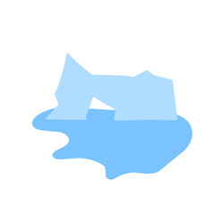 the iceberg is melting