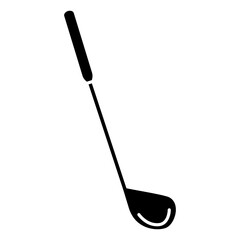 Golf club icon vector set. Golf illustration sign collection. Sport symbol. Golfing logo.