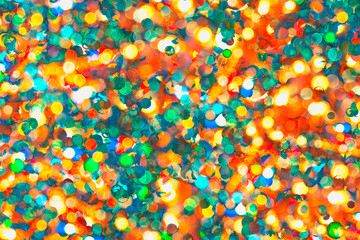 An explosion of color and limitless energy from the universe.