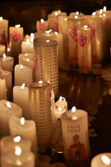 양초, 라이트, 불꽃, 불, 성탄, 굽기, 다크, 밀랍, 촛불, 공휴일, 나이트, 데코, 굽다, celebration, 낭만주의, 따뜻한, 노을, 검다, 글라스, love, 신앙