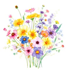 Obraz premium Wildflower Bouquet