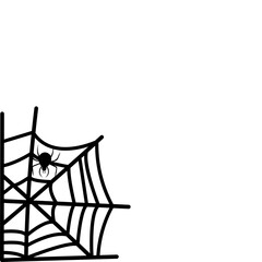 Halloween Spider Corner