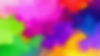 Dynamic abstract watercolor splashes in green pink purple and yellow on white Keywords: abstract, watercolor, splash, paint, color, dynamic, vibrant, bright, green, lime, pink, magenta, fuchsia