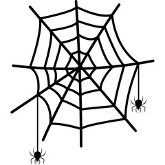 Halloween Spider Web Decoration
