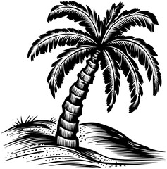 Rugged Palm SVG Printable