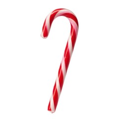 Colorful pink yellow green orange candy cane