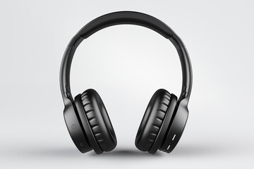 Single over-ear wireless headphones on a white background