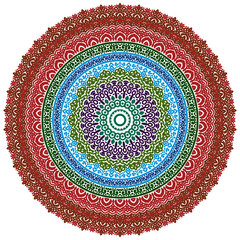 Signs and symbols. Circle pattern lotus or flower mandala art design. colorful, vintage, tradition, classic, dco, cycle, islamic, arabic, embroidery, bandana, Indian motifs, traditional, Turkish .