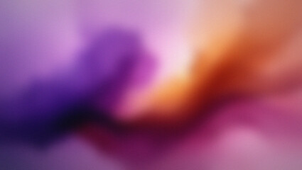 Soft Abstract Blend of Purple Orange and Pink Colors with Gentle Diffusion background blurred