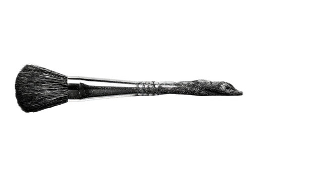 Brush, black and white, long, tapered - Powered by Adobe