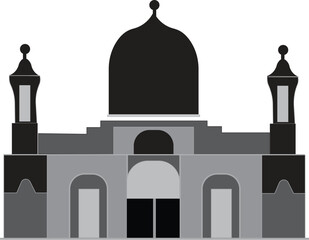 Islamic Mosque Vector Design Illustration
