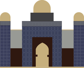 Islamic Mosque Vector Design Illustration