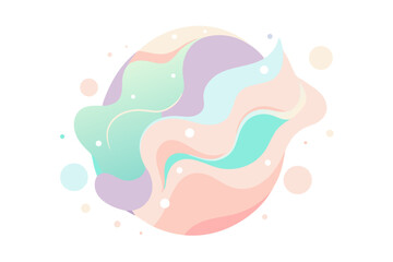 Modern abstract digital background featuring vertical ripple wave patterns in soft blue, purple, and pink gradient tones. Perfect for use in graphic design, web design, presentations, wallpapers, digi