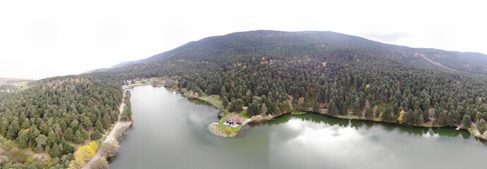 Gölcük Lake is an artificial lake located 13 km south of Bolu city center.