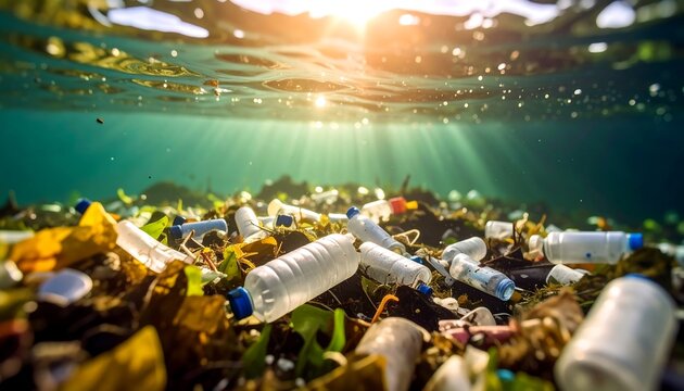 Ocean pollution with plastic debris