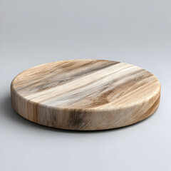A beautifully crafted wooden serving board, ideal for presenting delicious dishes and enhancing dining experiences.