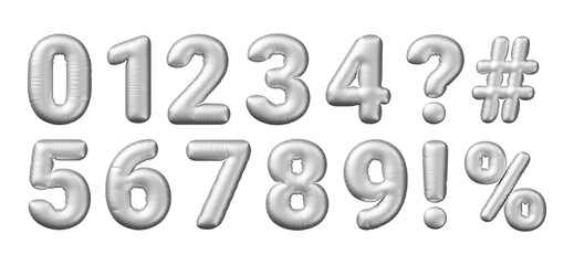 Inflatable Number Balloons | 3D Party Decoration Digits