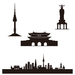 ソウルの街並み