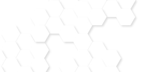 Abstract background with hexagons futuristic glowing technology. Graphic concept. Vector honeycomb cell mosaic hexagon.