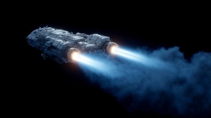 Advanced Ion Engines Test Firing in Deep Space Propulsion Experiment