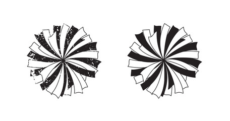 Pom Pom Cheerleader vector Images