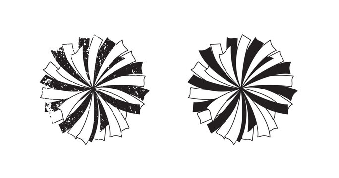 Pom Pom Cheerleader vector Images