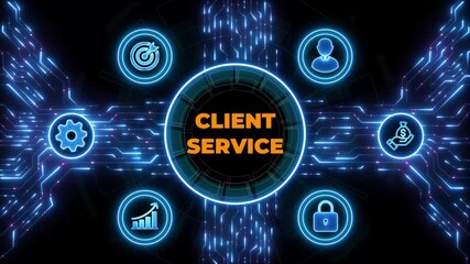 Technical Support Center customer service.Digital Data moving on Circuit Board background. - Powered by Adobe