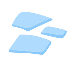 ice plate vector
