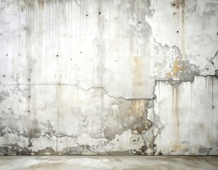 Weathered concrete wall, showing signs of age and use