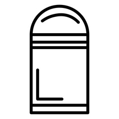 Outline Eraser Icon