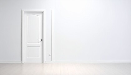 white door in the wall