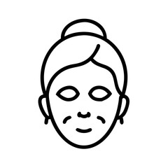 Beauty Treatment Facial Mask Icon For Web And Graphic Design