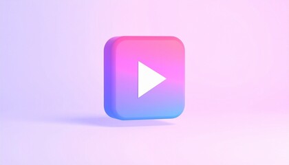 purple glossy button