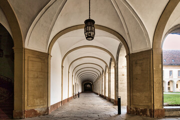 Fototapeta premium Abbey in Cluny, Burgundy, France