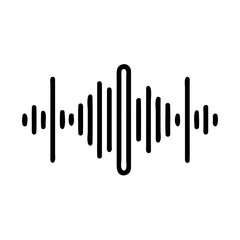 Equalizer Sound Wave Control Icon For Web And Graphic Design