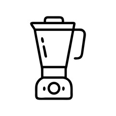 Kitchen Blender Food Processor Icon For Web And Graphic Design