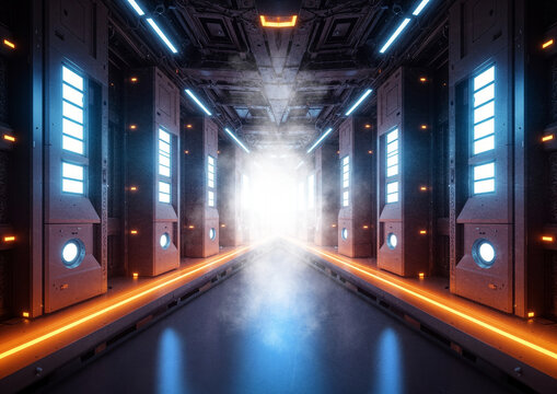 Cloud storage system, illustration