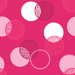 seamless pattern with circles