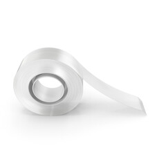 transparent duct tape isolated on transparent background, 3d, PNG