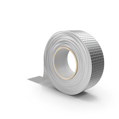 Reel of Aluminum Waterproof Repair Tape with Glued End , Transparent PNG image.