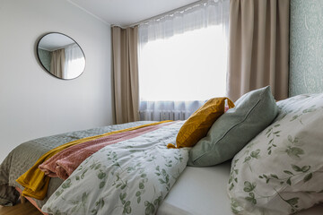 Kolorowa sypialnia © Studio Migafka