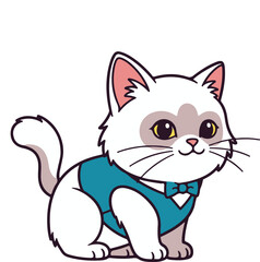 White kitten 