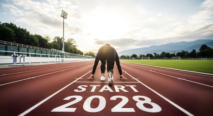 2028 start line runner on track for success