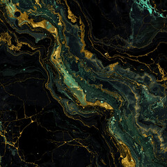 Obraz premium Abstract Liquid Marble Glow Background