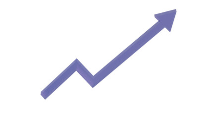 Business graph with arrow PNG transparent images, glass business arrow and graph