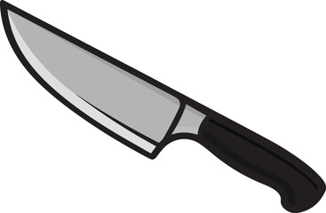 clipart kitchen knife vecto